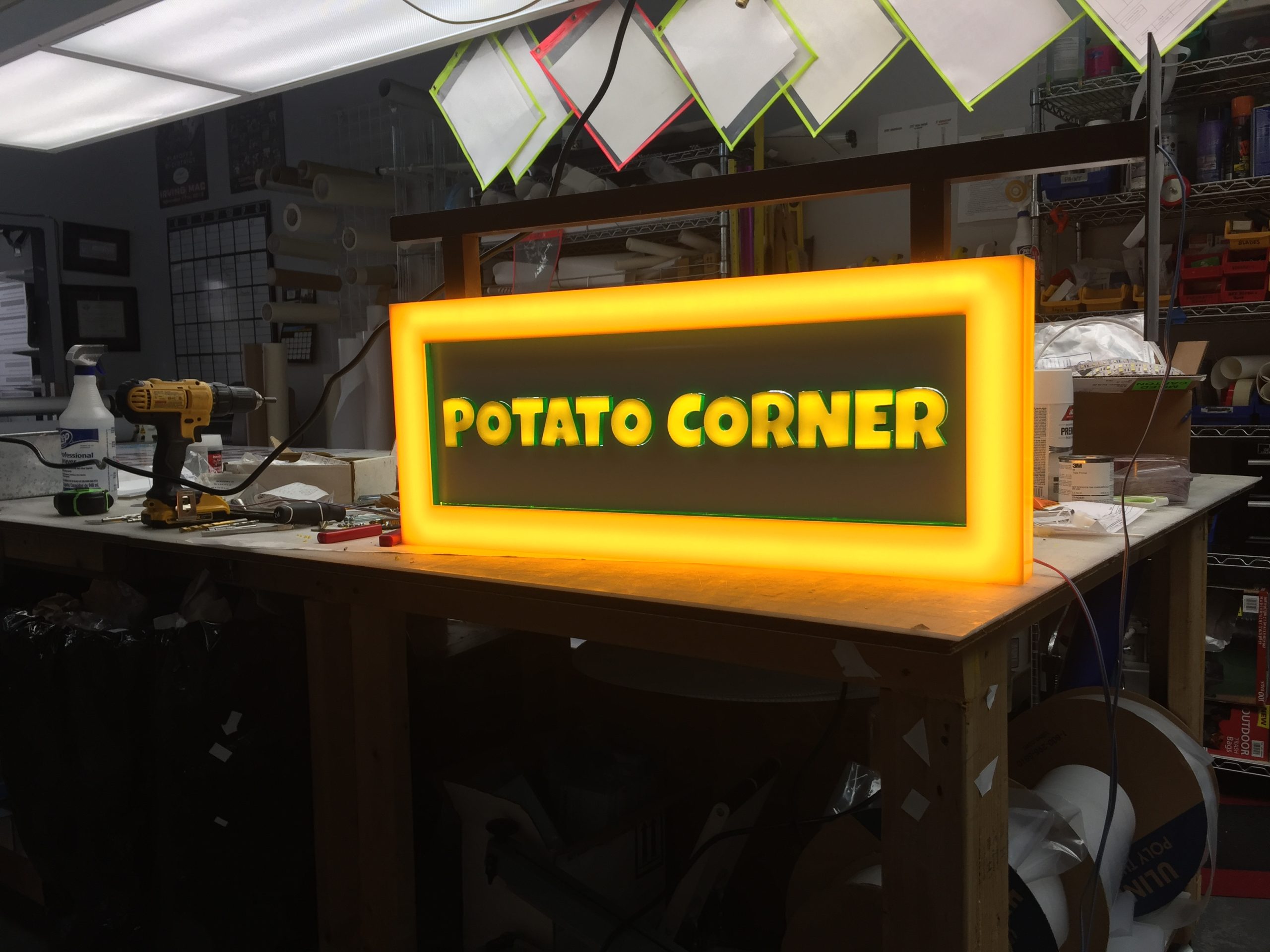 Lighted Signs - Custom Made and ADA Compliant